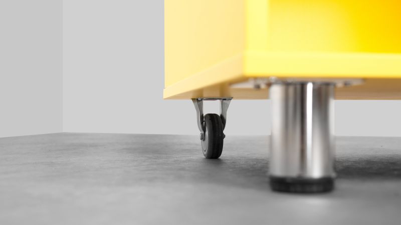 Flexibel im Standort, leicht zu verschieben.